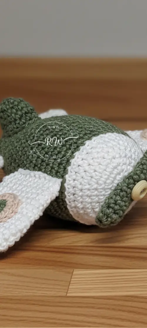 Kit Urso Aviador - Amigurumi - Decoração Quarto Bebê