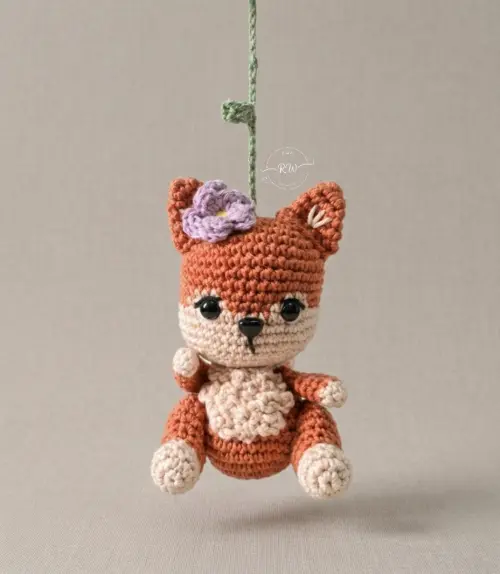 Mobile Bosque Encantado | Amigurumi | Jardim Encantado