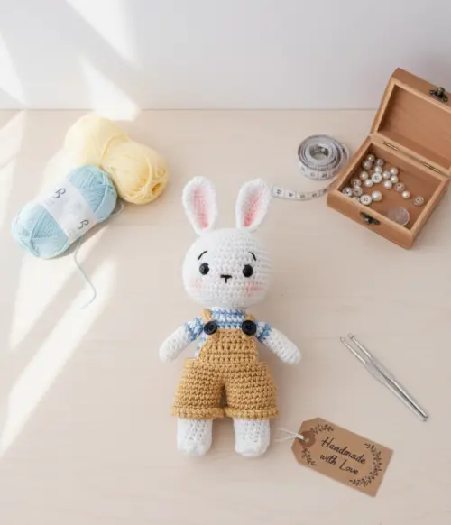 Coelhinho Amigurumi ? Croche - Coelho Personalizado