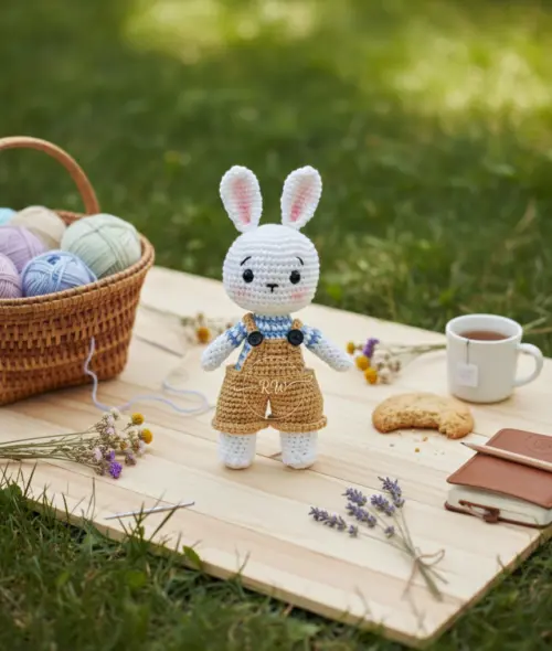 Coelhinho Amigurumi ? Croche - Coelho Personalizado