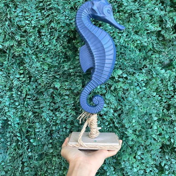 Cavalo Marinho Decorativo 35 cm