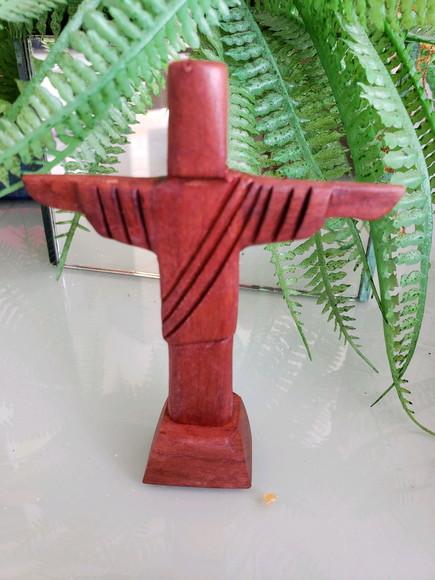 Cristo Redentor de madeira P