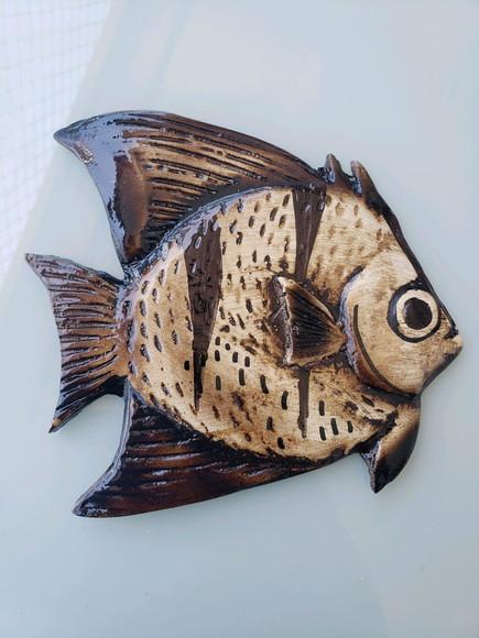 PEIXE parede fibra
