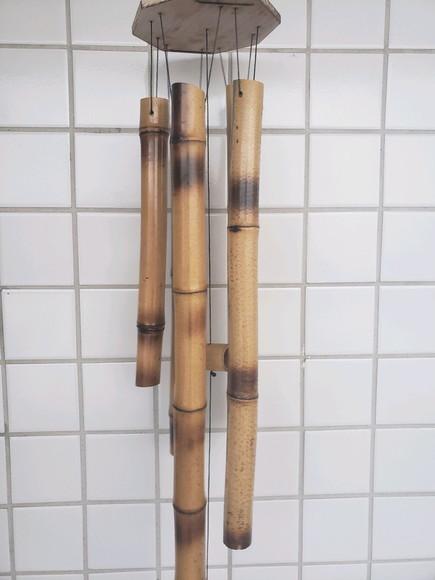 Sinos do vento de bambu G