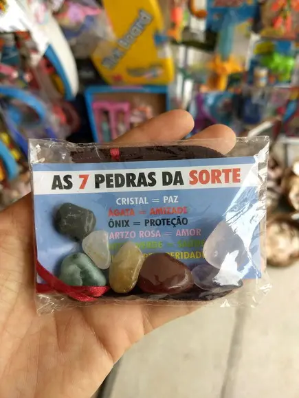 As 7 pedras da sorte