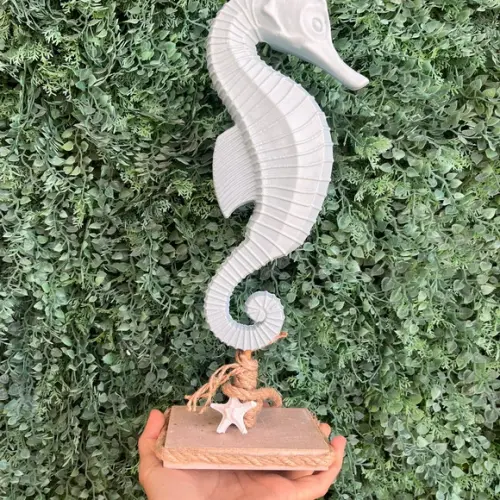 Cavalo Marinho Decorativo 35 cm