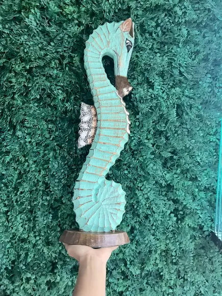 Cavalo Marinho Decorativo 60 cm