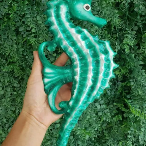 Cavalo Marinho Parede Fibra 39 cm