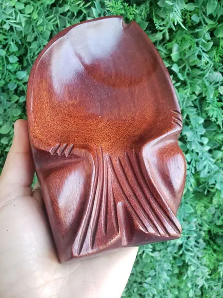 Cinzeiro de Madeira Modelo Peixe Cod 01