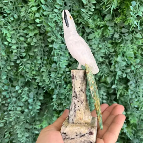 Passaro de Pedra Arara Cod 03