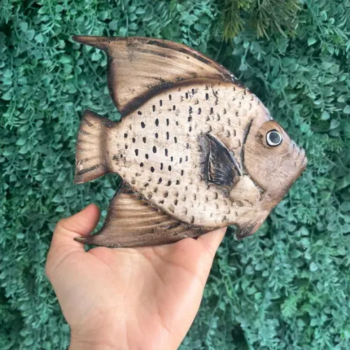 Peixe Parede Fibra Cod 04