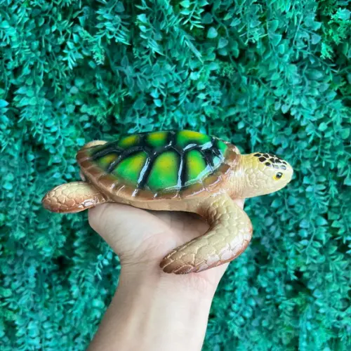 Tartaruga de Resina Parede