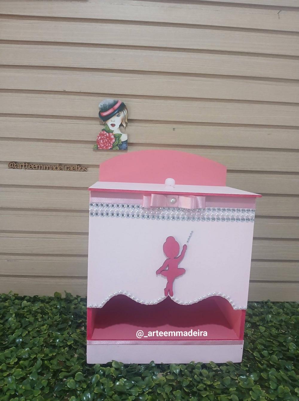 PORTA MATERNIDADE MENINA BAILARINA