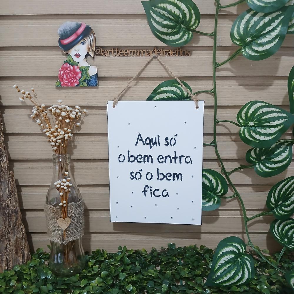 Placa Decorativa - HOME DECOR