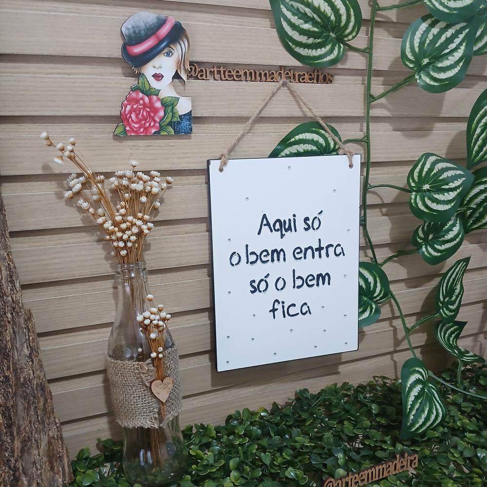Placa Decorativa - HOME DECOR