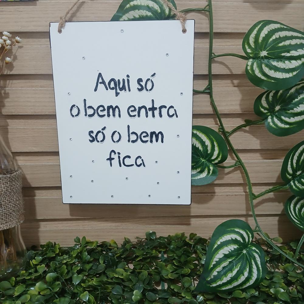 Placa Decorativa - HOME DECOR