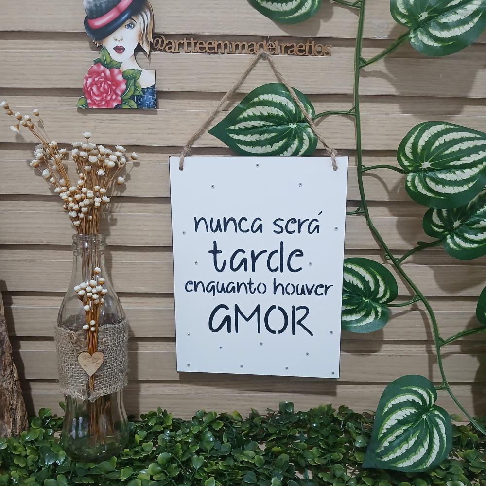 Placa Decorativa - HOME DECOR