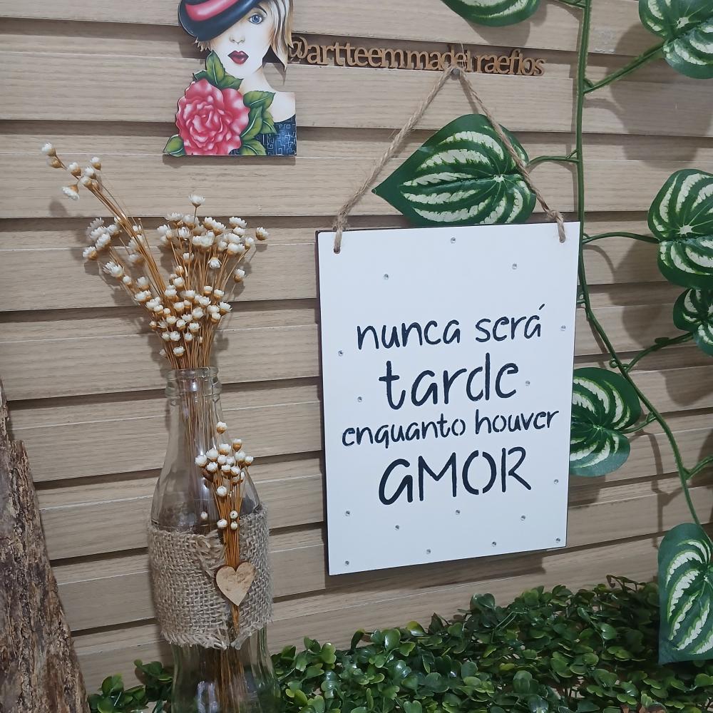 Placa Decorativa - HOME DECOR