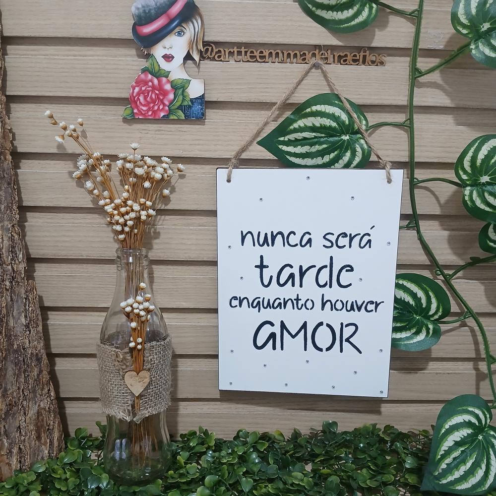 Placa Decorativa - HOME DECOR