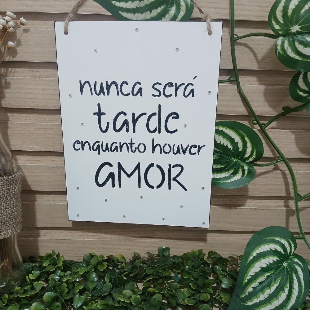 Placa Decorativa - HOME DECOR