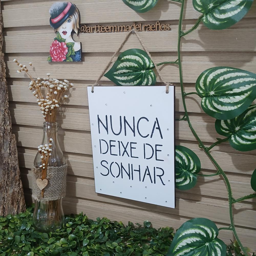 Placa Decorativa - HOME DECOR