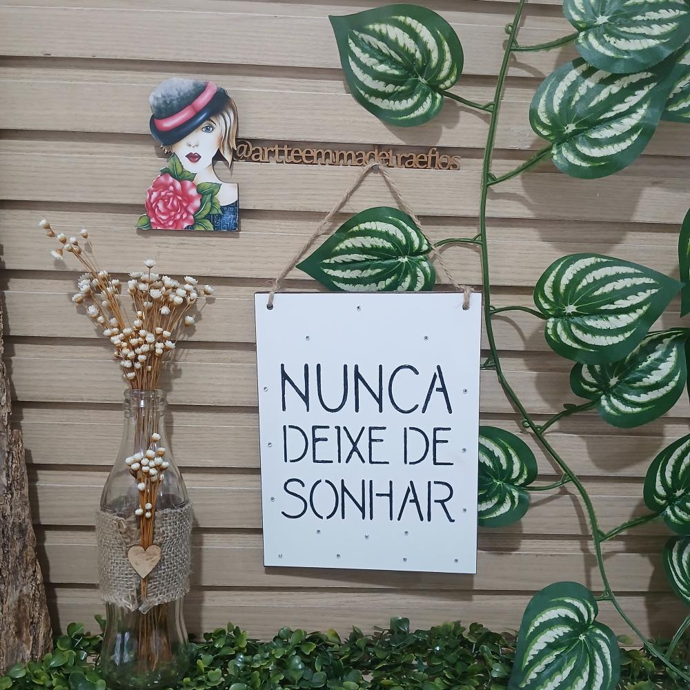 Placa Decorativa - HOME DECOR