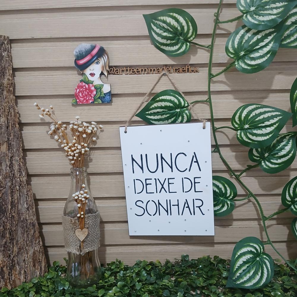 Placa Decorativa - HOME DECOR