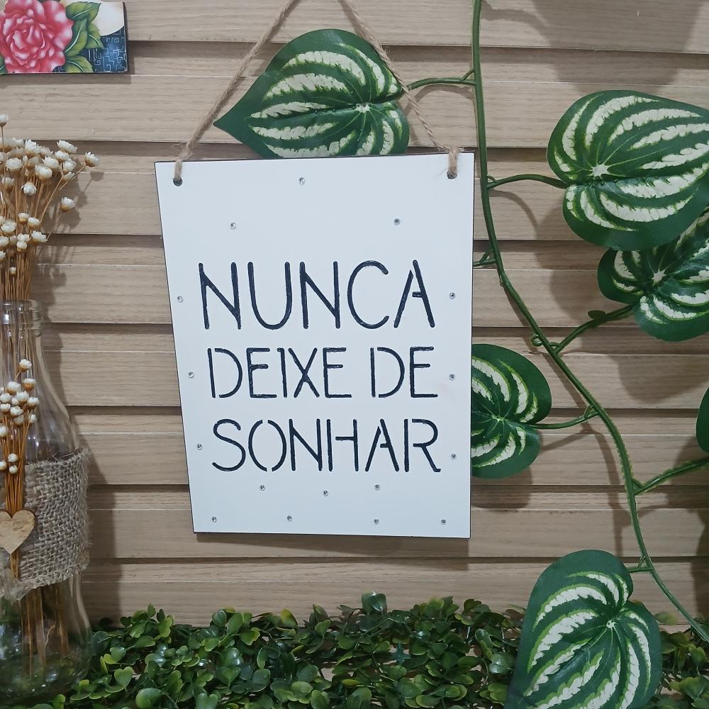 Placa Decorativa - HOME DECOR