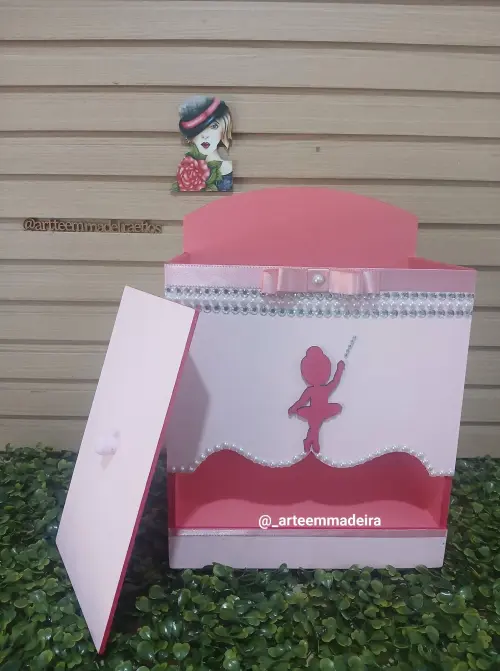 PORTA MATERNIDADE MENINA BAILARINA
