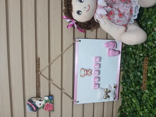 Porta Maternidade  - Placa Decorativa Ursinho Ursinha