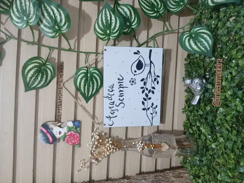 Placa Decorativa - HOME DECOR