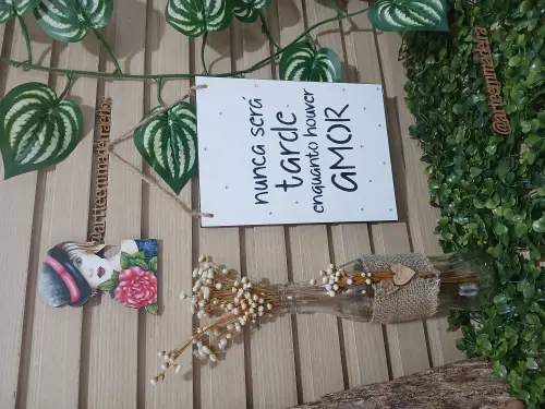 Placa Decorativa - HOME DECOR