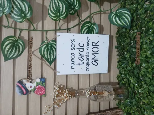 Placa Decorativa - HOME DECOR