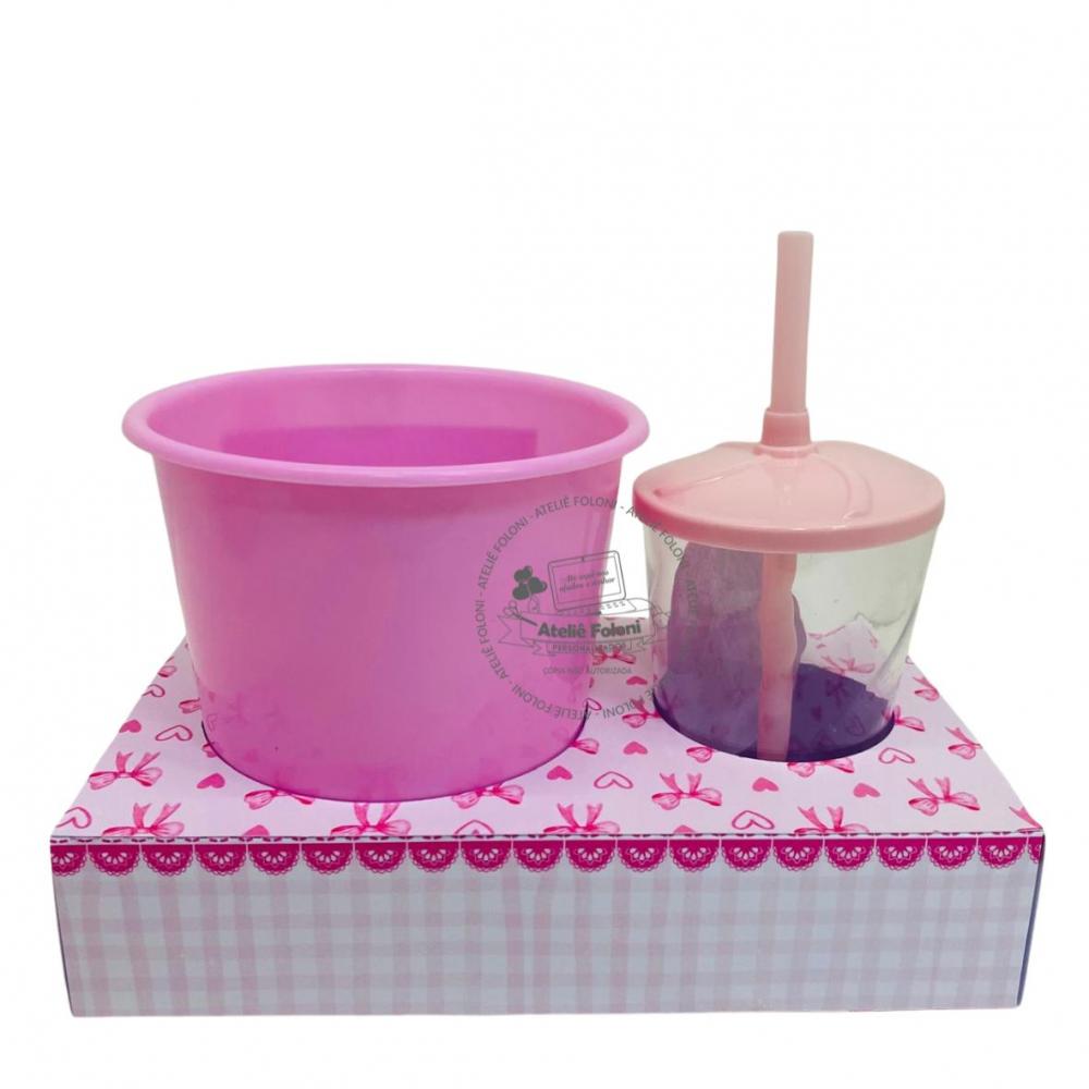 Kit Cineminha sem alça Festa Laços
