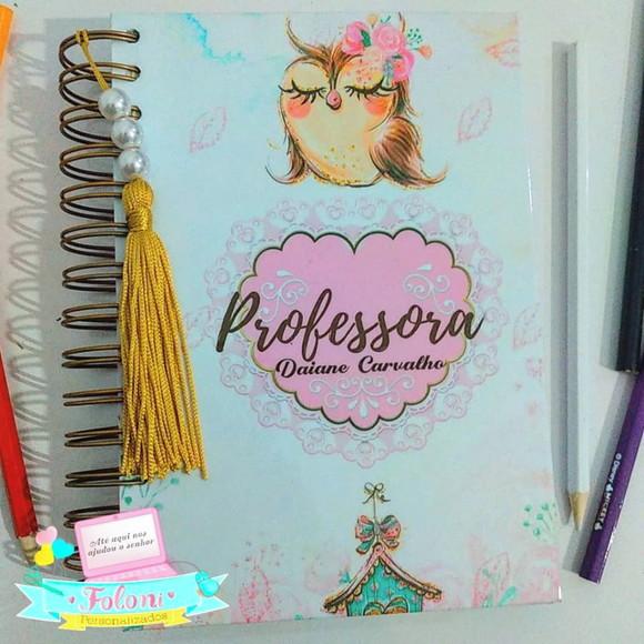 Agenda Personalizada Corujinha
