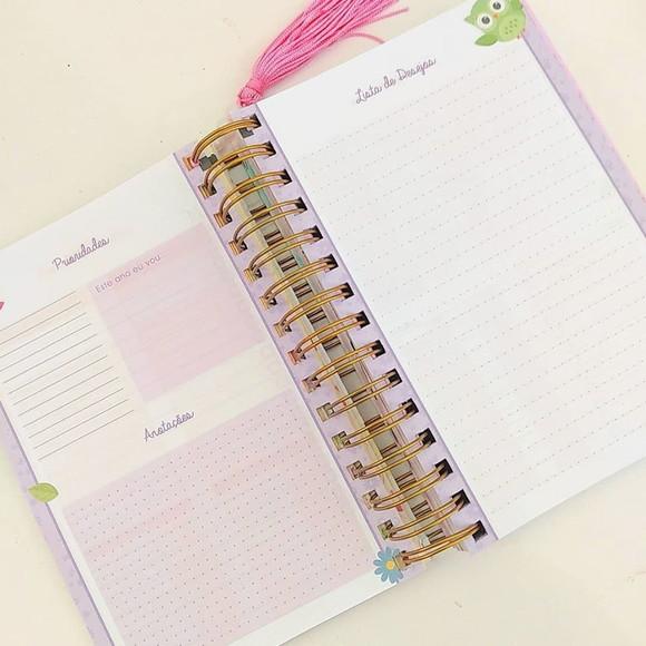 Agenda Personalizada Corujinha
