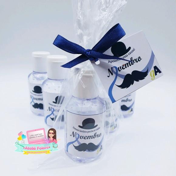 Álcool Gel Personalizado Novembro Azul