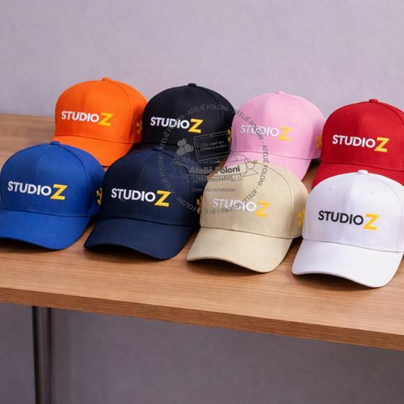 Boné Aba Curva Personalizado Várias Cores