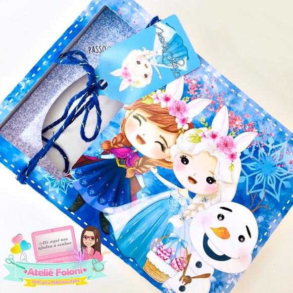 Caixa Mini Confeiteiro Frozen (somente a caixa)