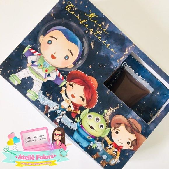 Caixa Mini Confeiteiro TOY STORY (somente a caixa)