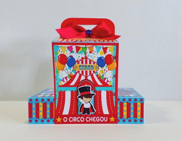 Caixa para Kit Cineminha com Alça (somente a Caixa)