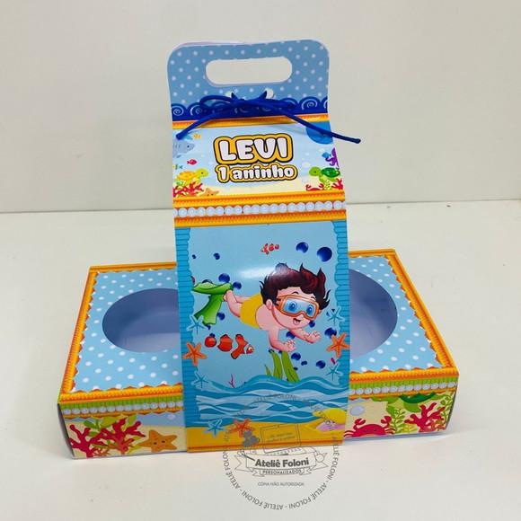 Caixa para Kit Cineminha com Alça (somente a Caixa)
