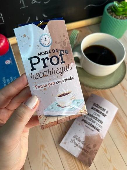 Card para Sachê de Café Solúvel Personalizado