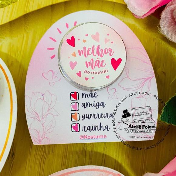 Card com Mini Hidratante Dia das Mães