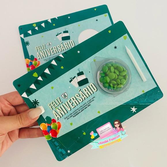 Cartão Aniversário Colaborador Personalizado