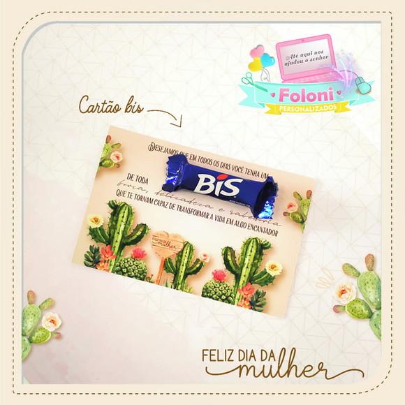 Cartão Bis Dia das Mulheres