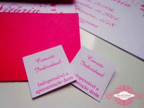 Convite Debutante