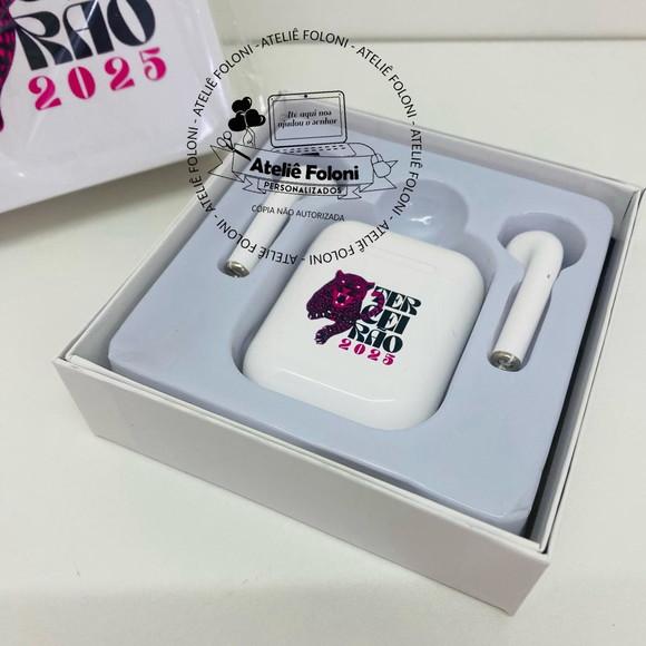 Fone Bluetooth Personalizado Embalado com Laço