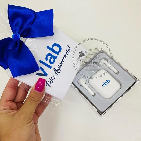 Fone Bluetooth Personalizado Embalado com Laço