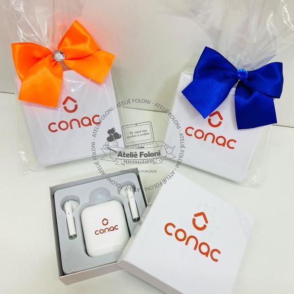 Fone Bluetooth Personalizado Embalado com Laço